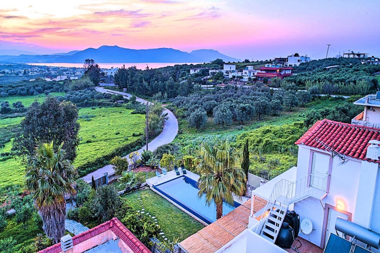 Villa Cretan Mansion With Heated Swimming Pool Georgioupoli Exterior foto