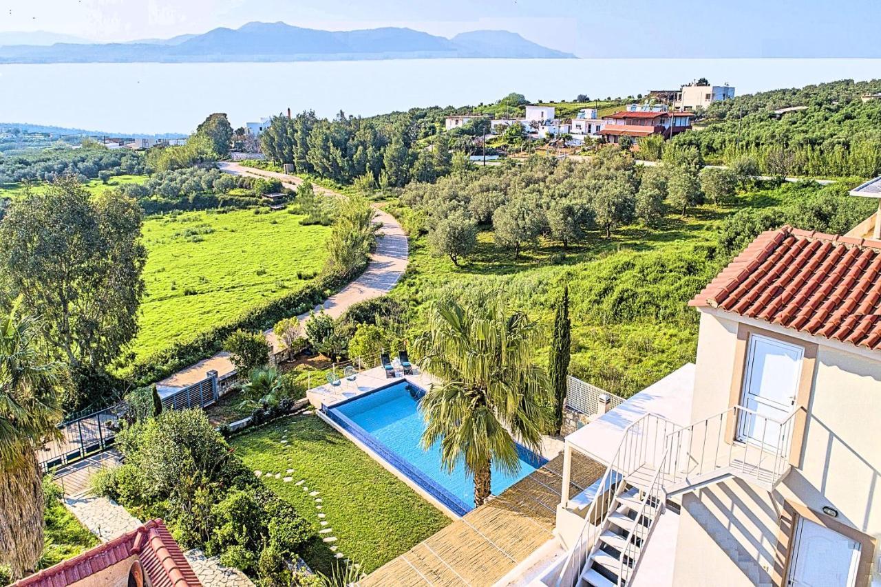 Villa Cretan Mansion With Heated Swimming Pool Georgioupoli Exterior foto