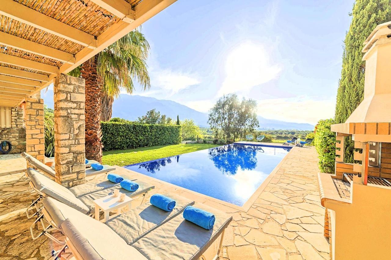 Villa Cretan Mansion With Heated Swimming Pool Georgioupoli Exterior foto