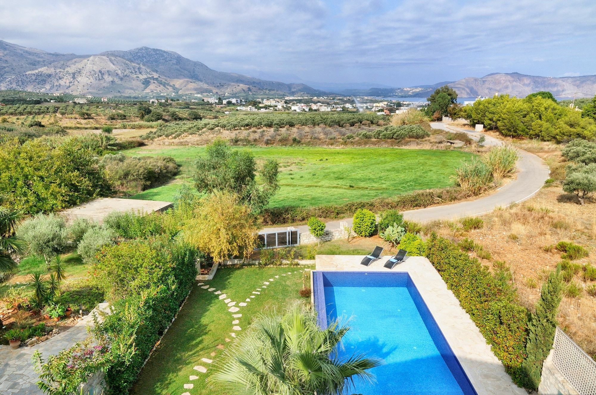 Villa Cretan Mansion With Heated Swimming Pool Georgioupoli Exterior foto