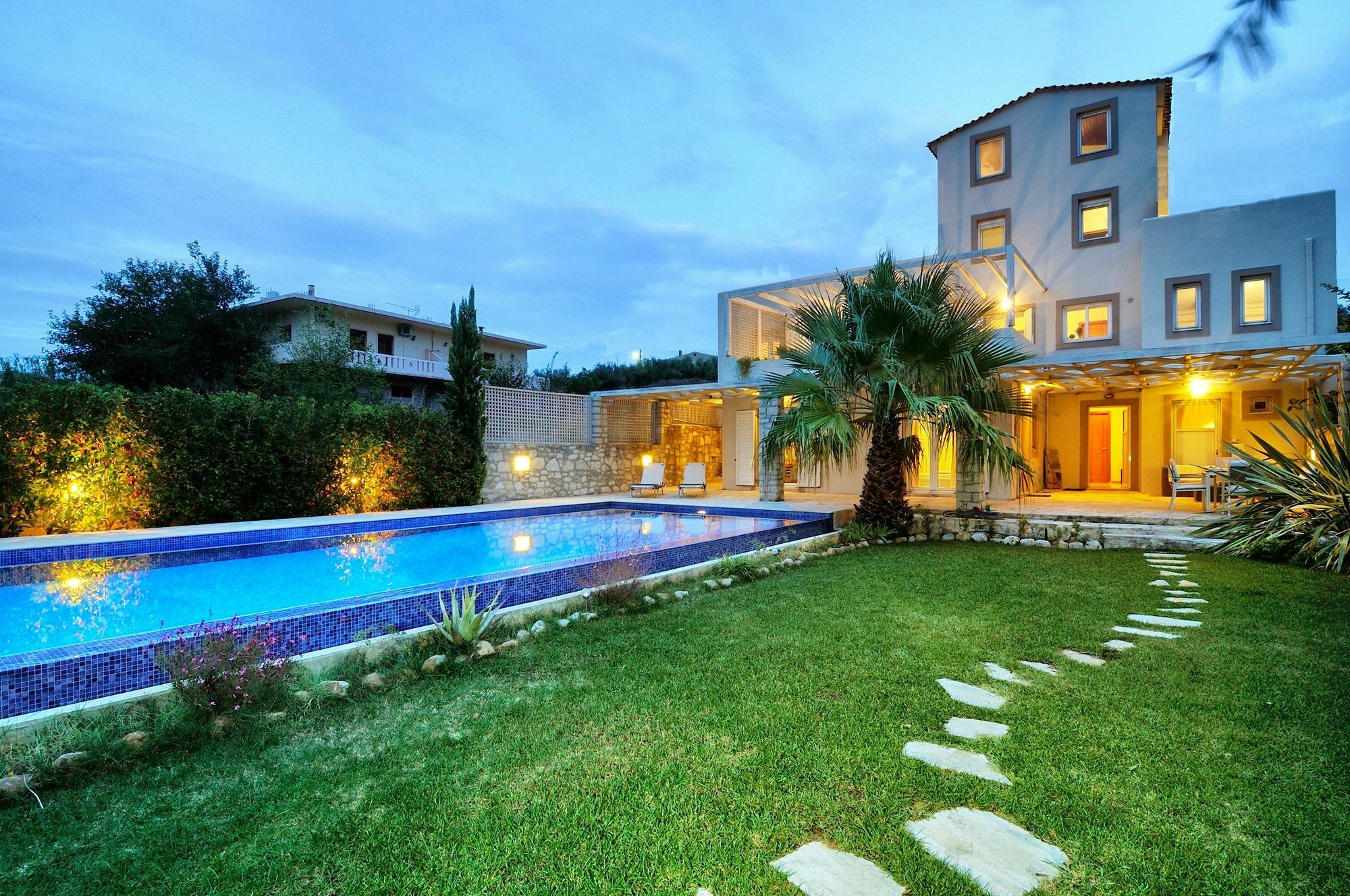 Villa Cretan Mansion With Heated Swimming Pool Georgioupoli Exterior foto