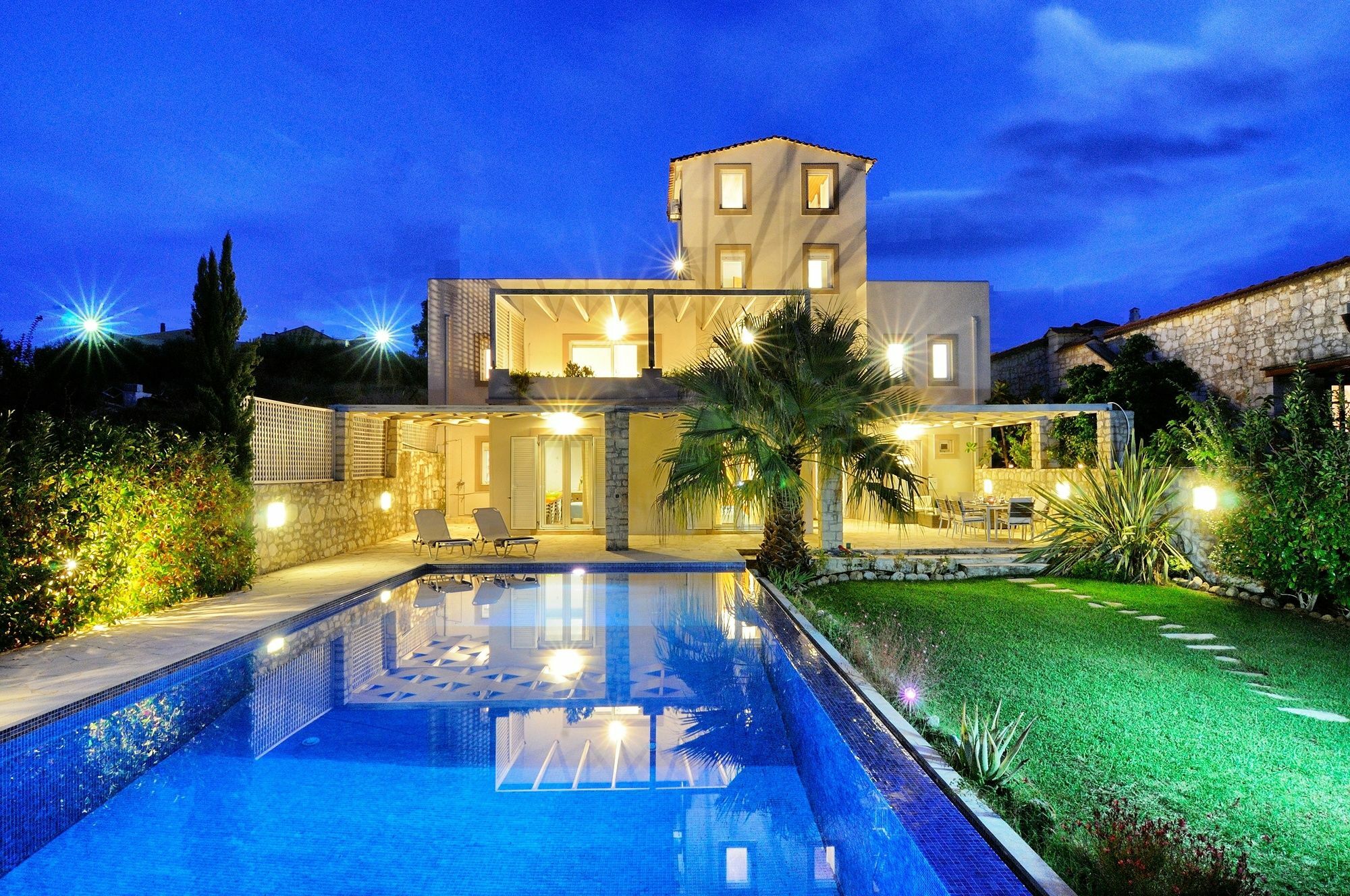 Villa Cretan Mansion With Heated Swimming Pool Georgioupoli Exterior foto
